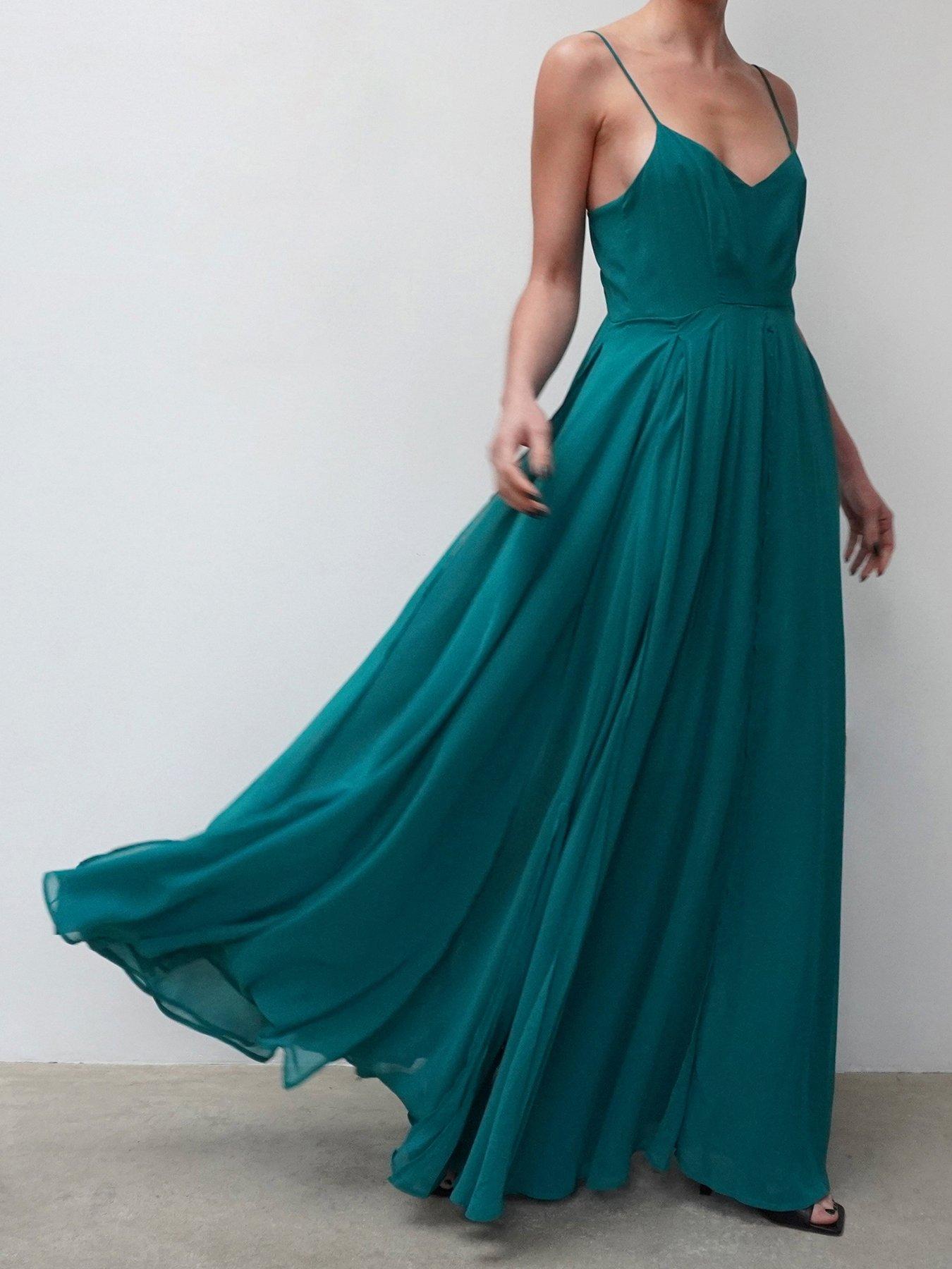 undefined Olsen Maxi Dress - Green