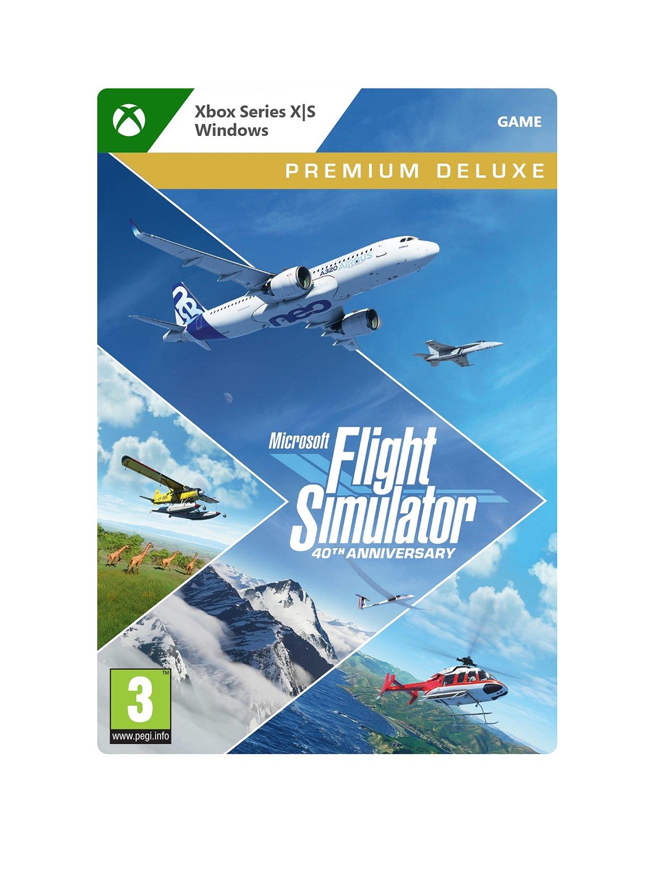 Xbox Microsoft Flight Simulator 40th Anniversary Premium: Deluxe Edition