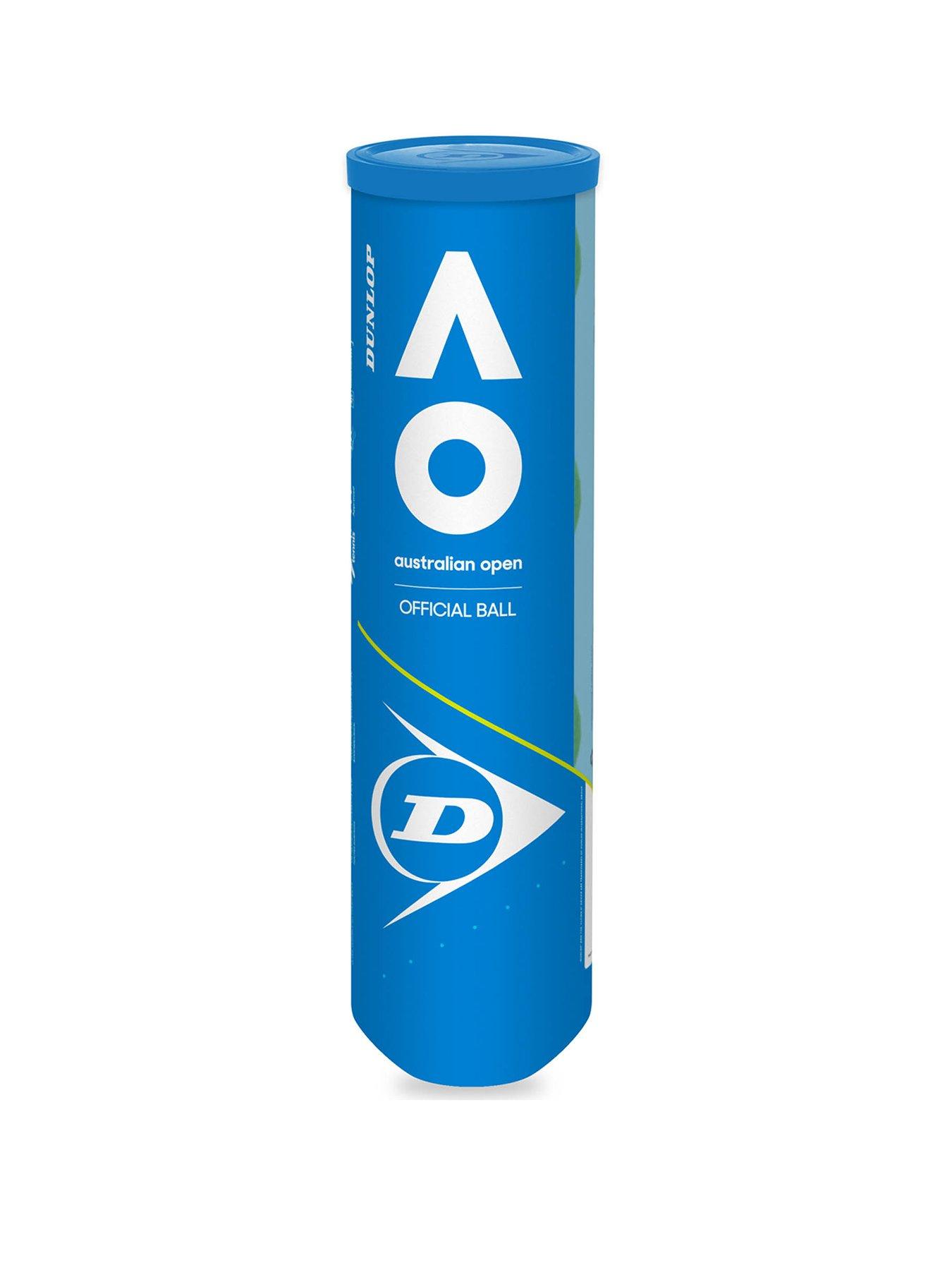  image of dunlop-australian-open-tennis-balls-4-ball-tube
