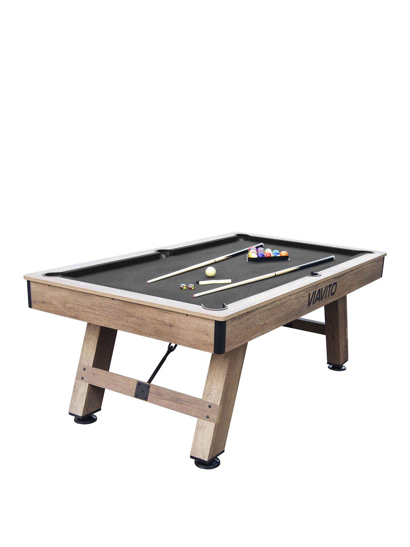 undefined PT500 7ft Pool Table - Leg Levellers For Adjustment With Accessories Pack