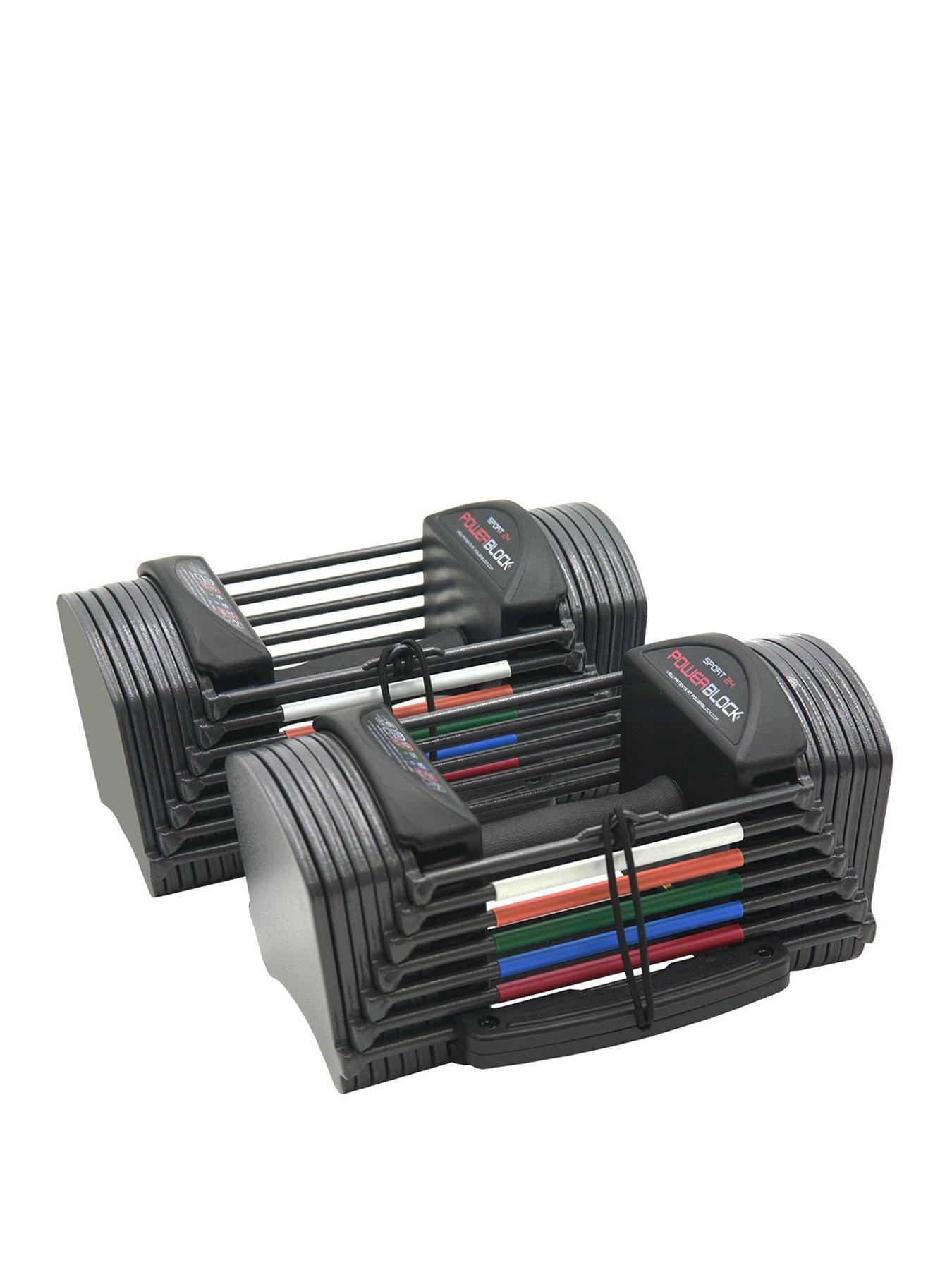 Adjustable discount dumbbells powerblock