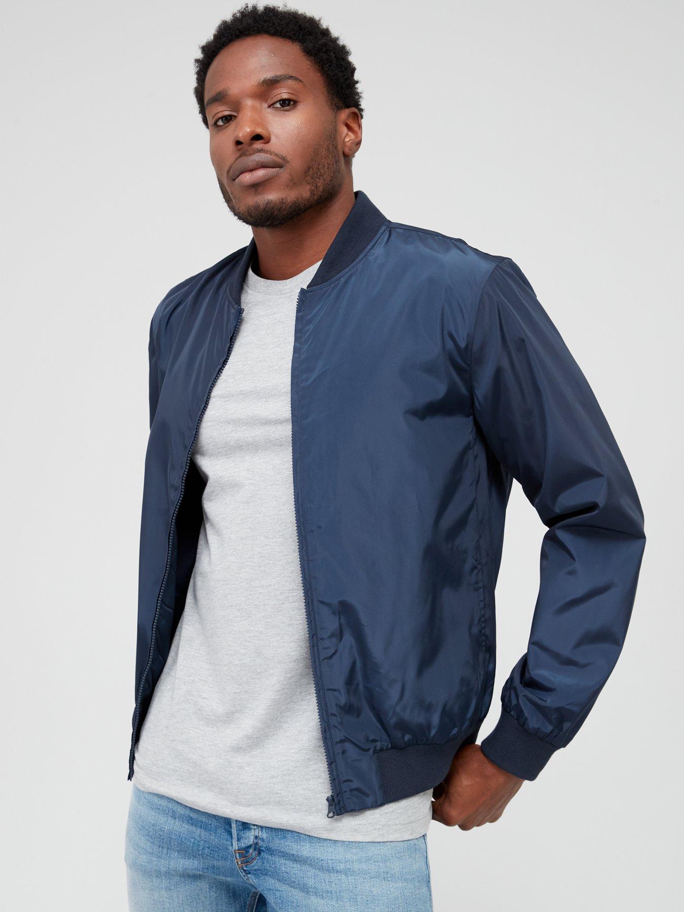 Everyday Bomber Jacket - Navy | littlewoods.com