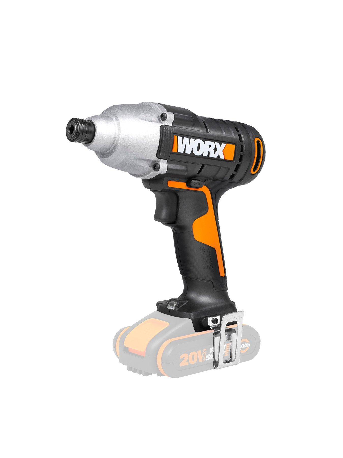 Worx 20V Drill Twin Pack Hammer Drill Impact Driver WX902