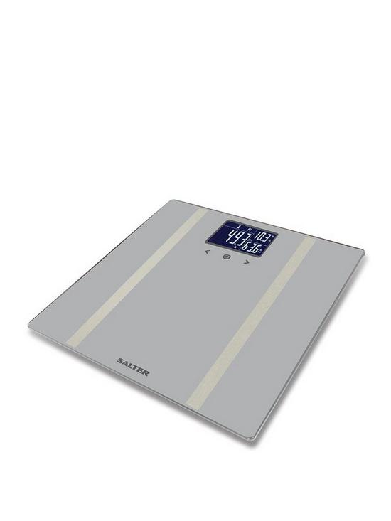front image of salter-dashboard-glass-bathroom-scale