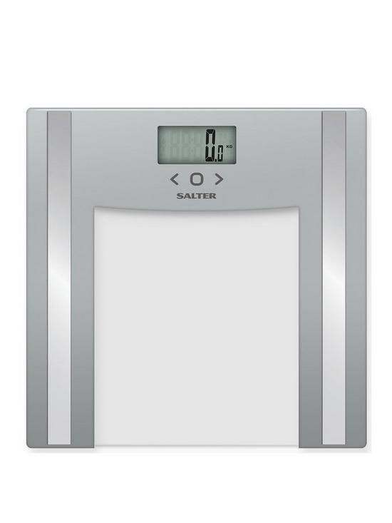 front image of salter-glass-analyser-bathroom-scale