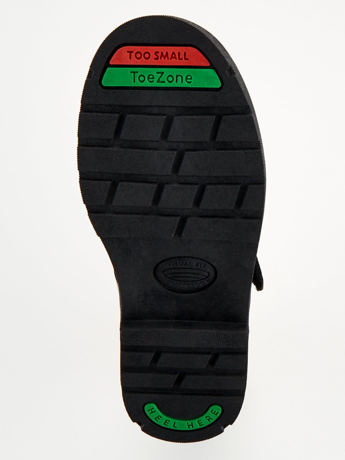  image of the-very-collection-toezone-girls-t-bar-patent-leather-bow-shoe