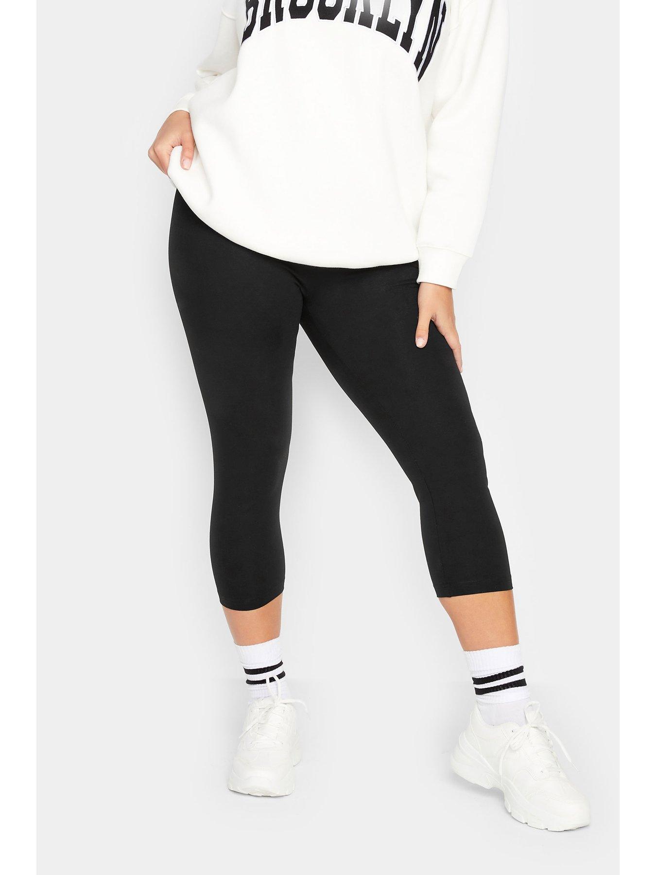  image of yours-crop-legging-2pk-black