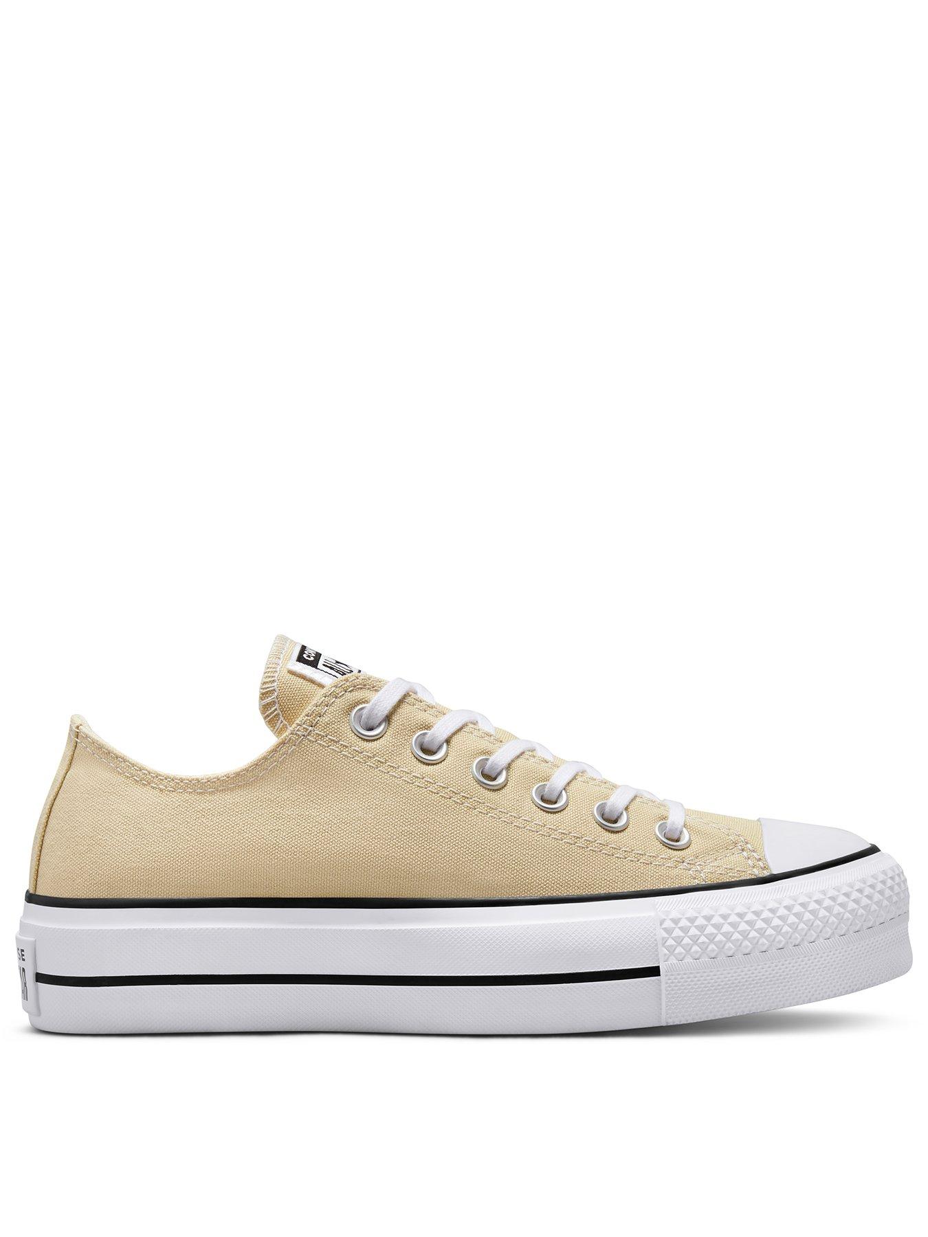 Converse beige shop low top