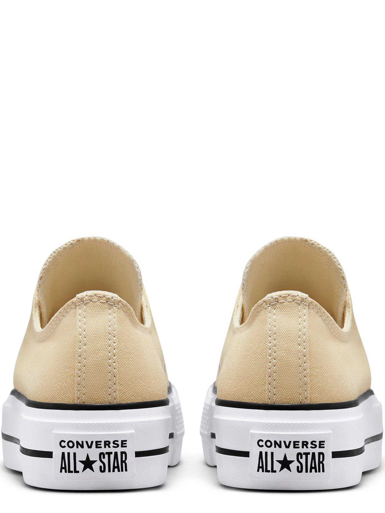 Converse CHUCK TAYLOR ALL STAR LIFT PLATFORM SEASONAL COLOR Beige