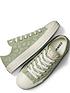  image of converse-womens-chuck-taylor-all-star-low-trainers-green