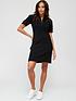  image of v-by-very-knitted-pocket-mini-dress-black
