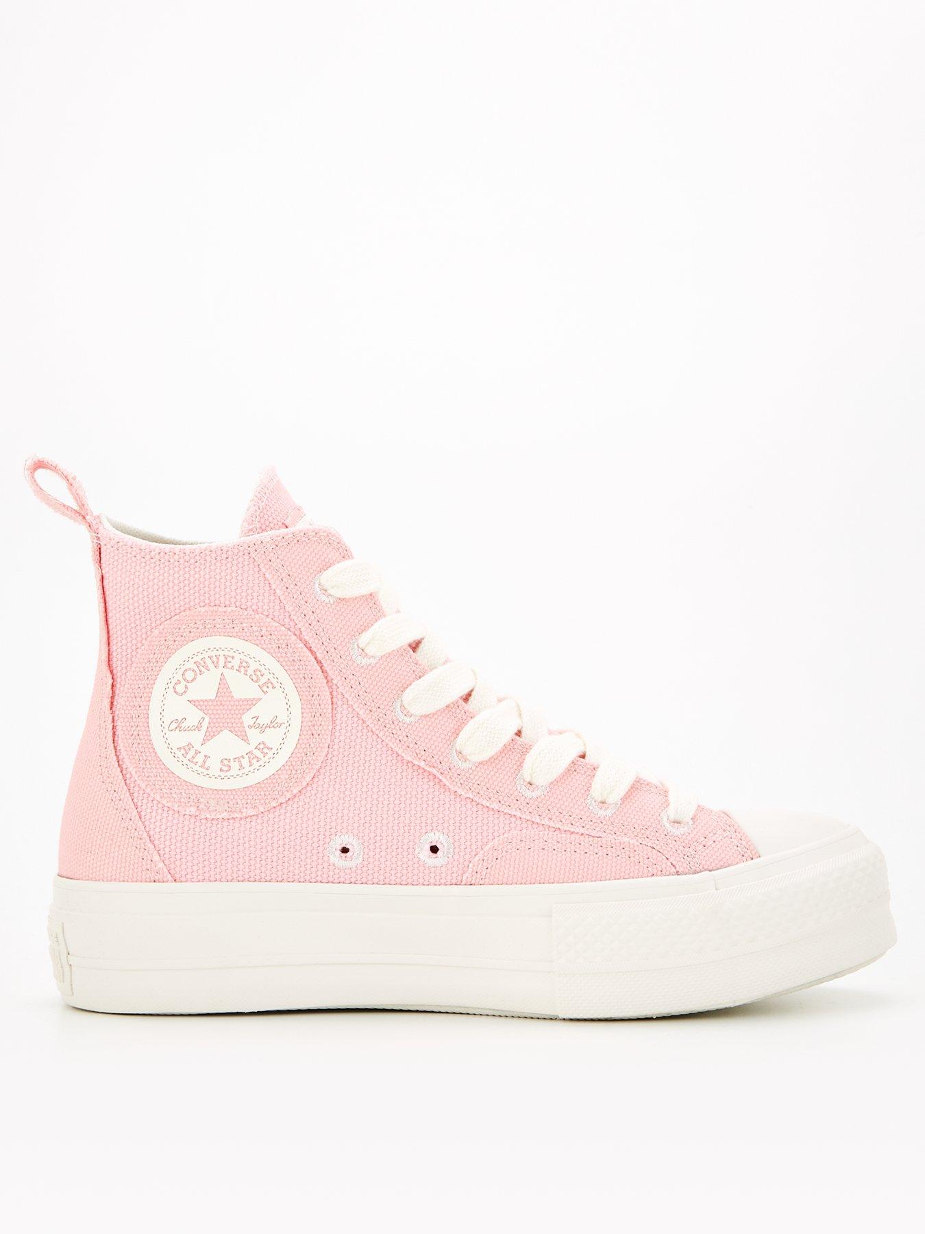 Converse 2025 pink trainers