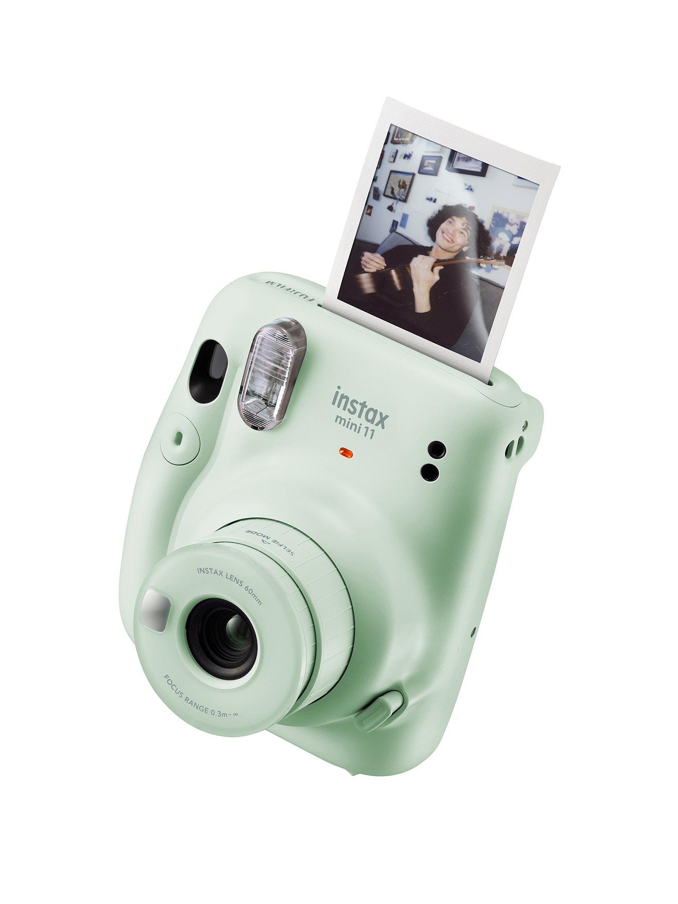 Fujifilm instax Mini 12 Speed Camera with 20 Shots Movie Pack - Pastel Blue