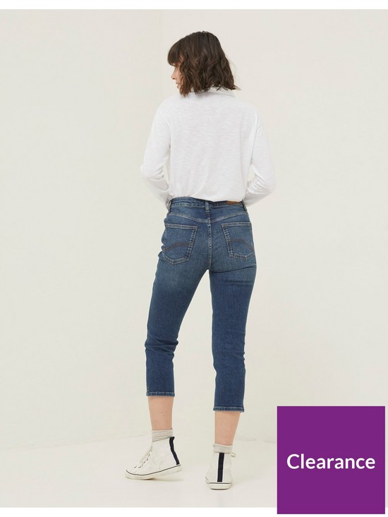 stillFront image of fatface-capri-sway-denim-jeans-dark-blue