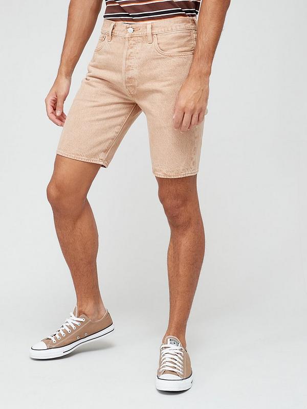 Levi's 501® Hemmed Denim Shorts - Brown 