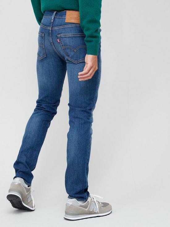 stillFront image of levis-511trade-slim-fit-jeans-dark-wash
