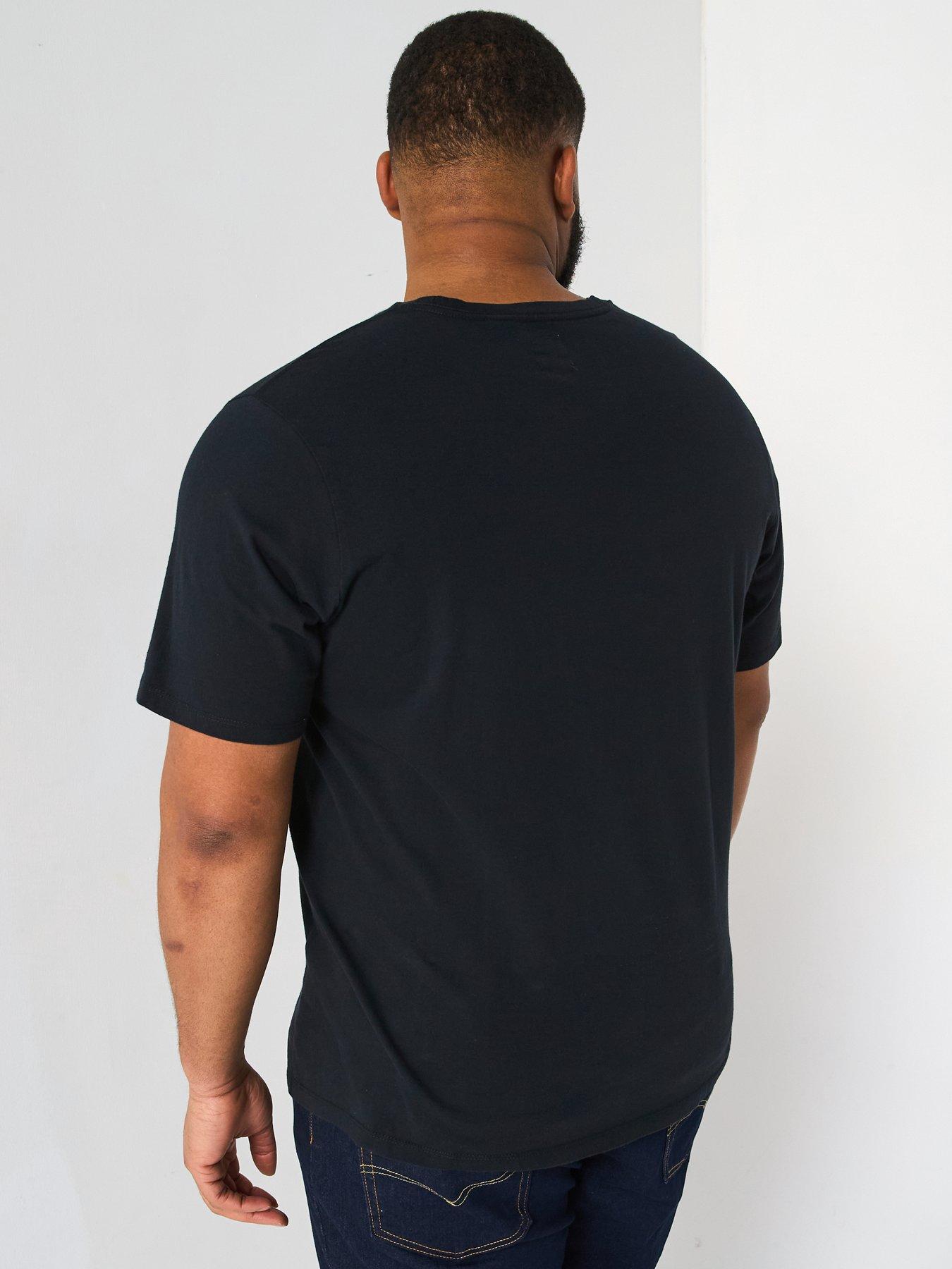  image of levis-big-amp-tall-small-logo-t-shirt-black
