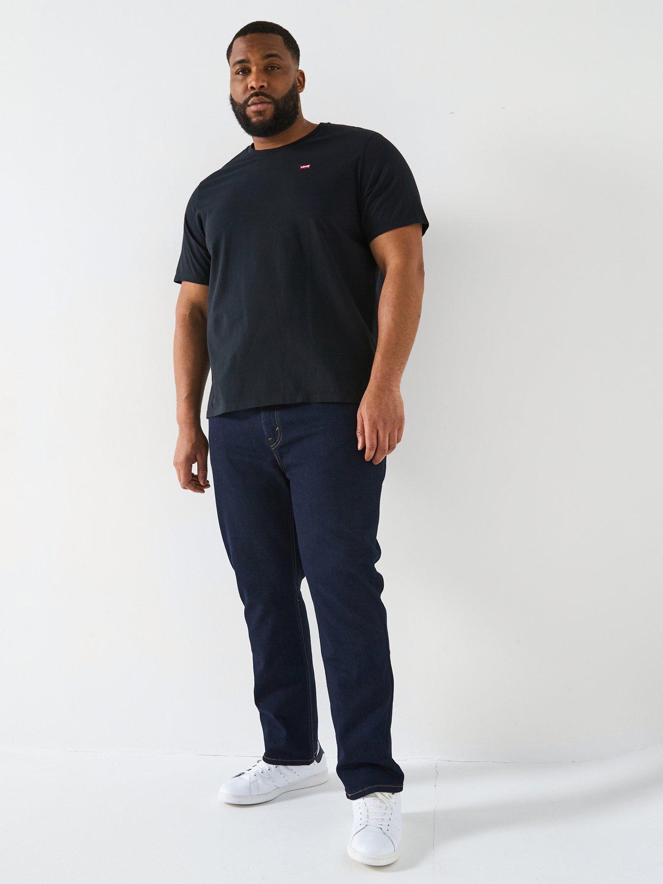  image of levis-big-amp-tall-small-logo-t-shirt-black