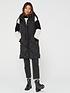  image of v-by-very-longline-diamond-sorona-quilted-gilet-black