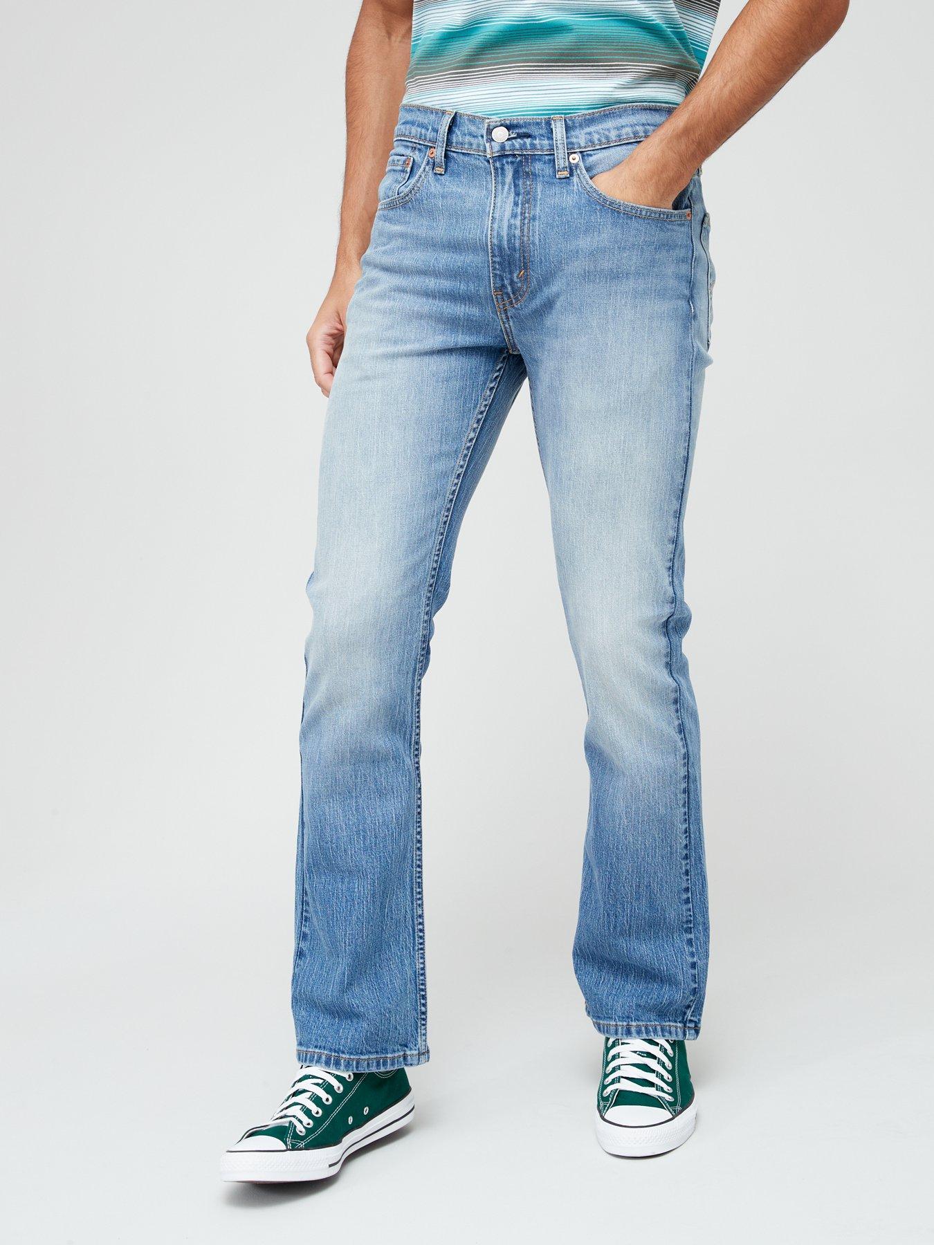 Levi 527 low 2024 rise boot cut jeans