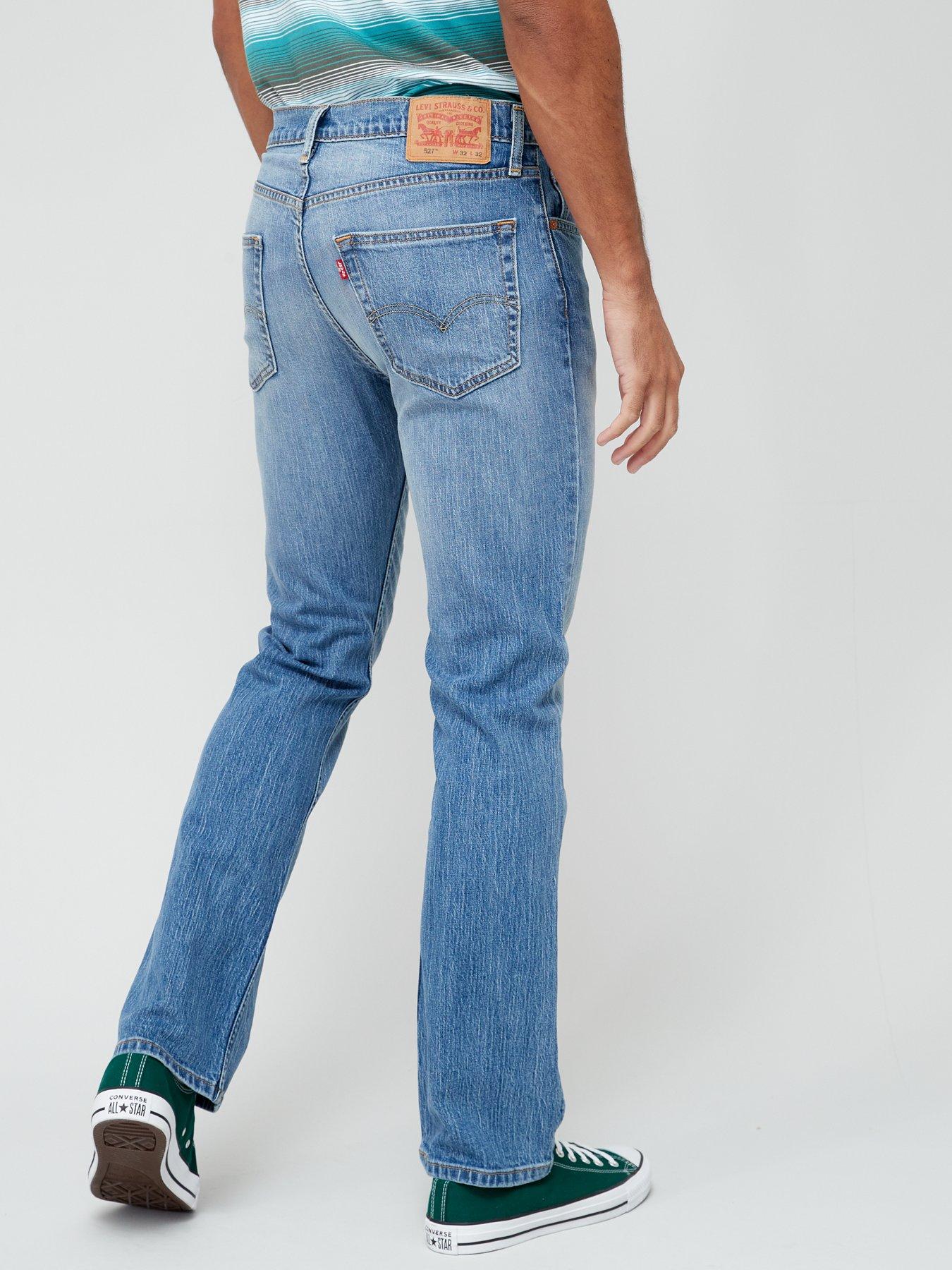 Levis 527 mostly clearance mid blue