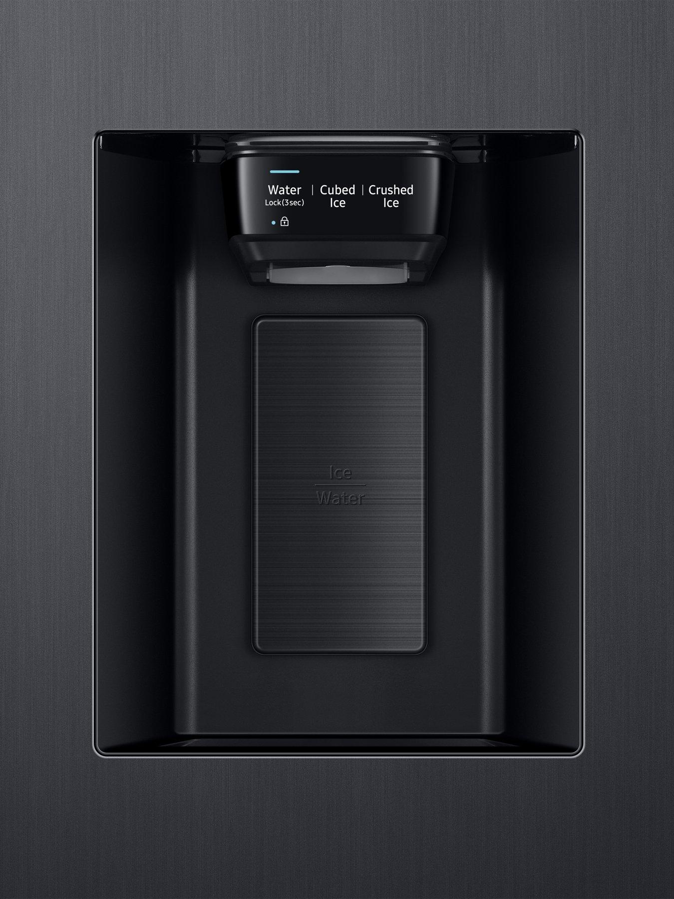  image of samsung-series-8-rs68a884cb1eu-american-style-fridge-freezer-with-spacemaxtrade-technology-c-rated--nbspblack-stainless-steel