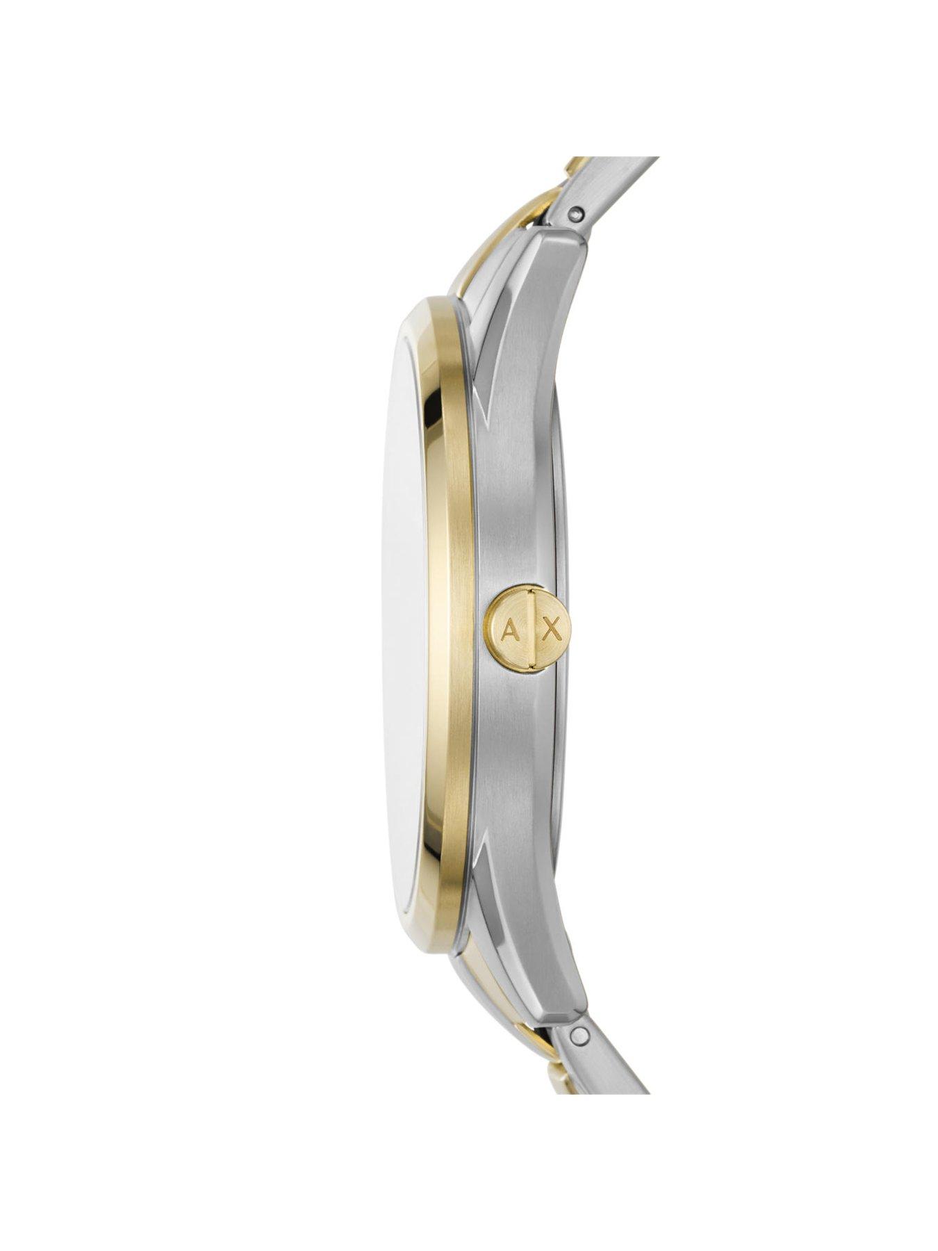  image of armani-exchange-mens-dante-stainless-steel-multifunctionnbspwatch