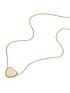  image of fossil-womens-drew-necklace-stainless-steel