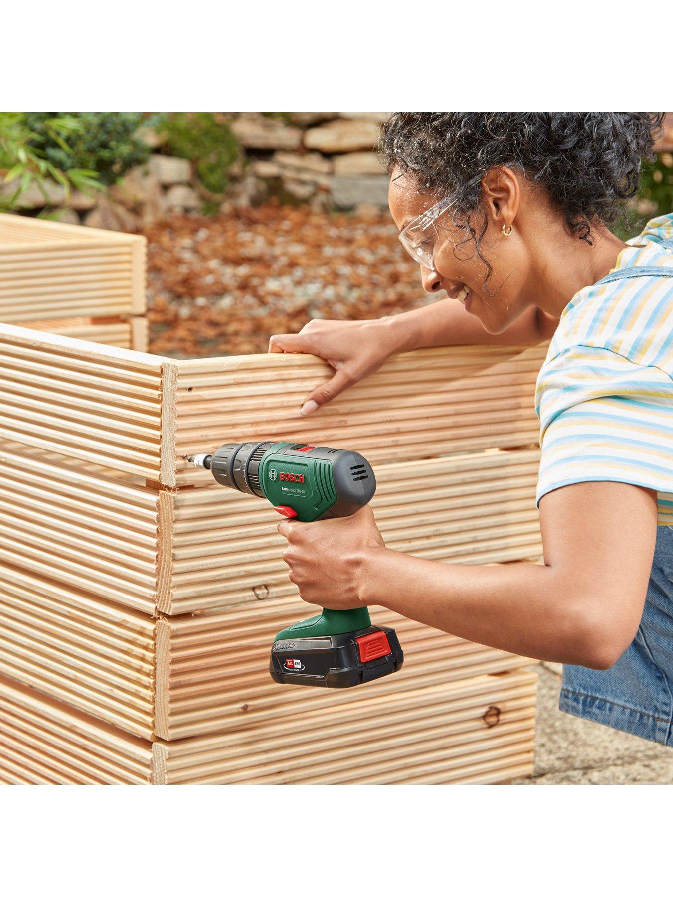 EasyImpact 18V 40 Cordless Combi Drill with 1.5Ah Battery