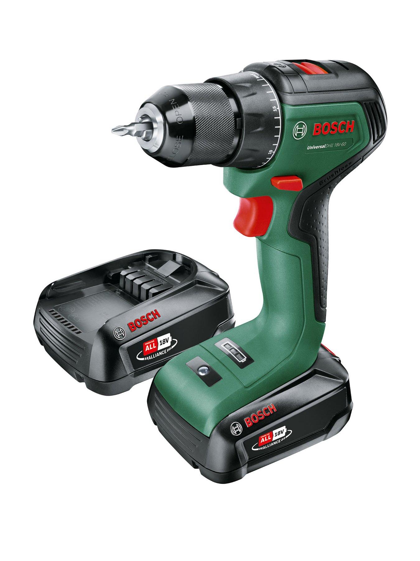 Bosch GSR 18V-55 Cordless Brushless Drill Driver Inc 2x 2.0Ah