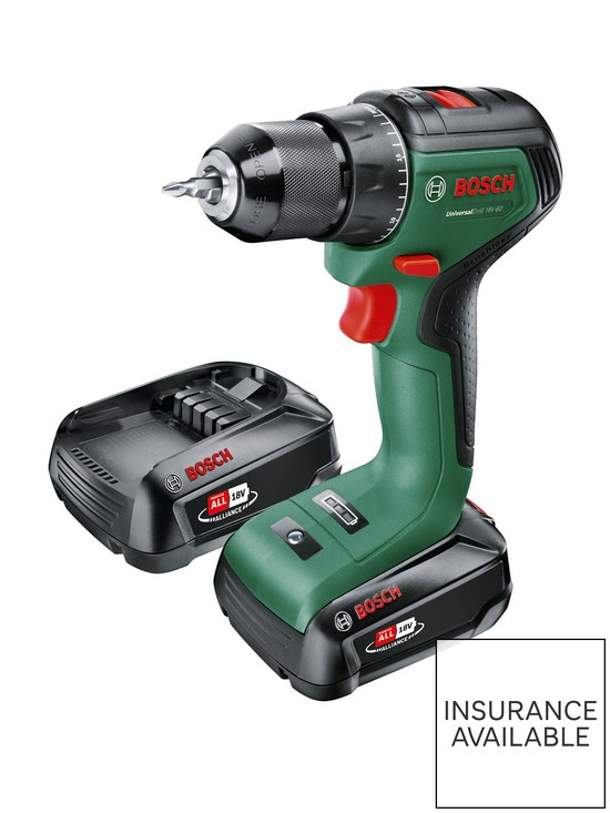 front image of bosch-universaldrill-18v-60-cordless-2-speednbspdrilldriver-withnbsp2x-20ah-batteriesnbspand-al-18v-20-charger