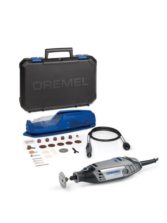 front image of dremel-3000-125-multi-tool-kit-ez-wrap-case