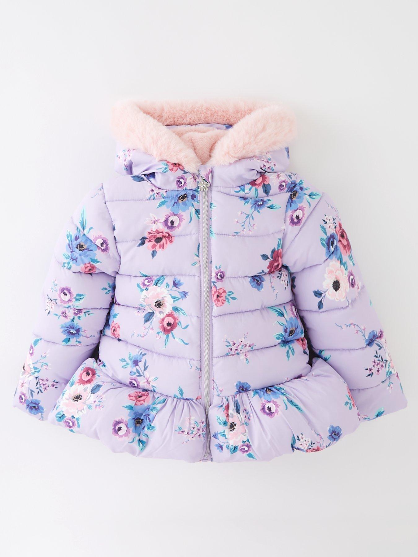 Girls store peplum coat