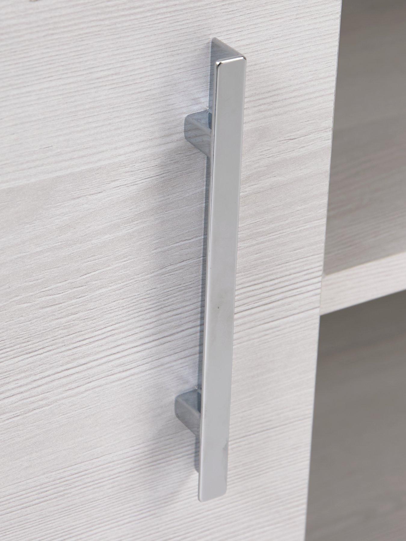 Image 5 of 7 of Very Home Panama 2 Door TV&nbsp;Unit - fits up&nbsp;to 55 inch TV - White Oak&nbsp;- FSC&reg; Certified