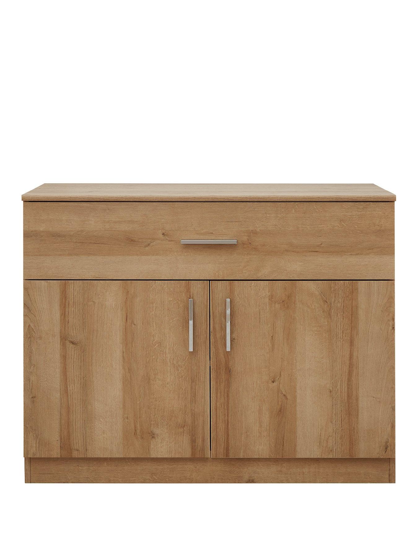 Image 2 of 7 of Everyday Panama 2 Door, 1 Drawer&nbsp;Small Sideboard&nbsp;- FSC&reg; Certified