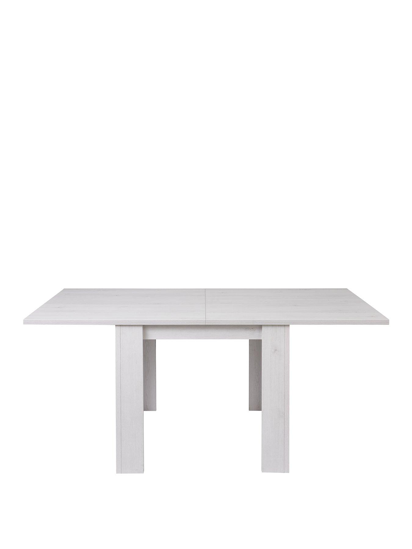 Image 2 of 7 of Very Home Panama 80-160 cm Extending Dining Table - White Oak&nbsp;- FSC&reg; Certified