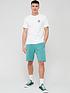  image of converse-embroidered-star-chevron-shorts-blue