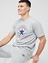  image of converse-chuck-patch-short-sleeve-tee-grey