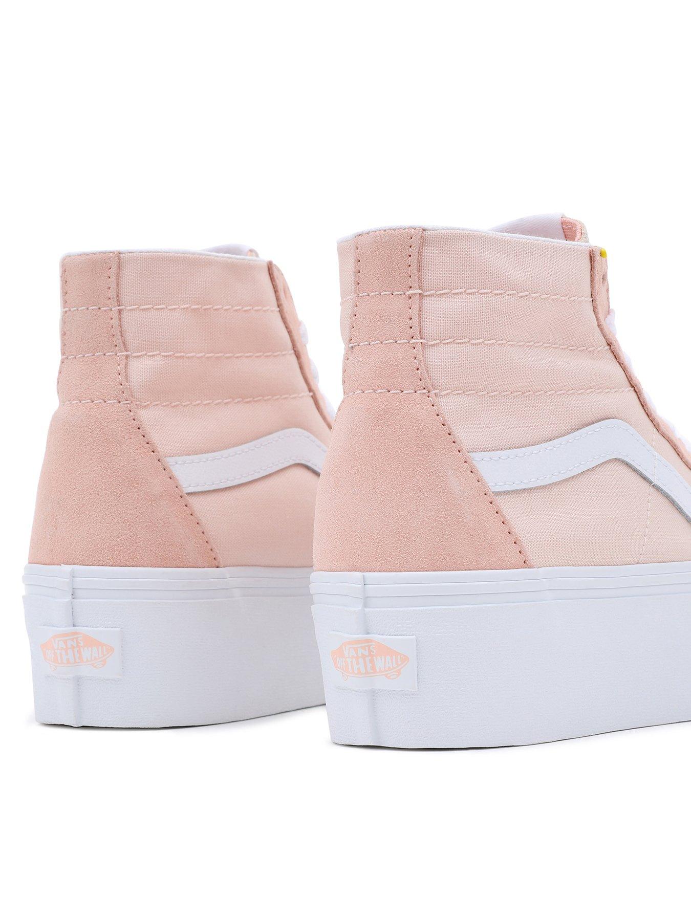 Light pink outlet vans high top