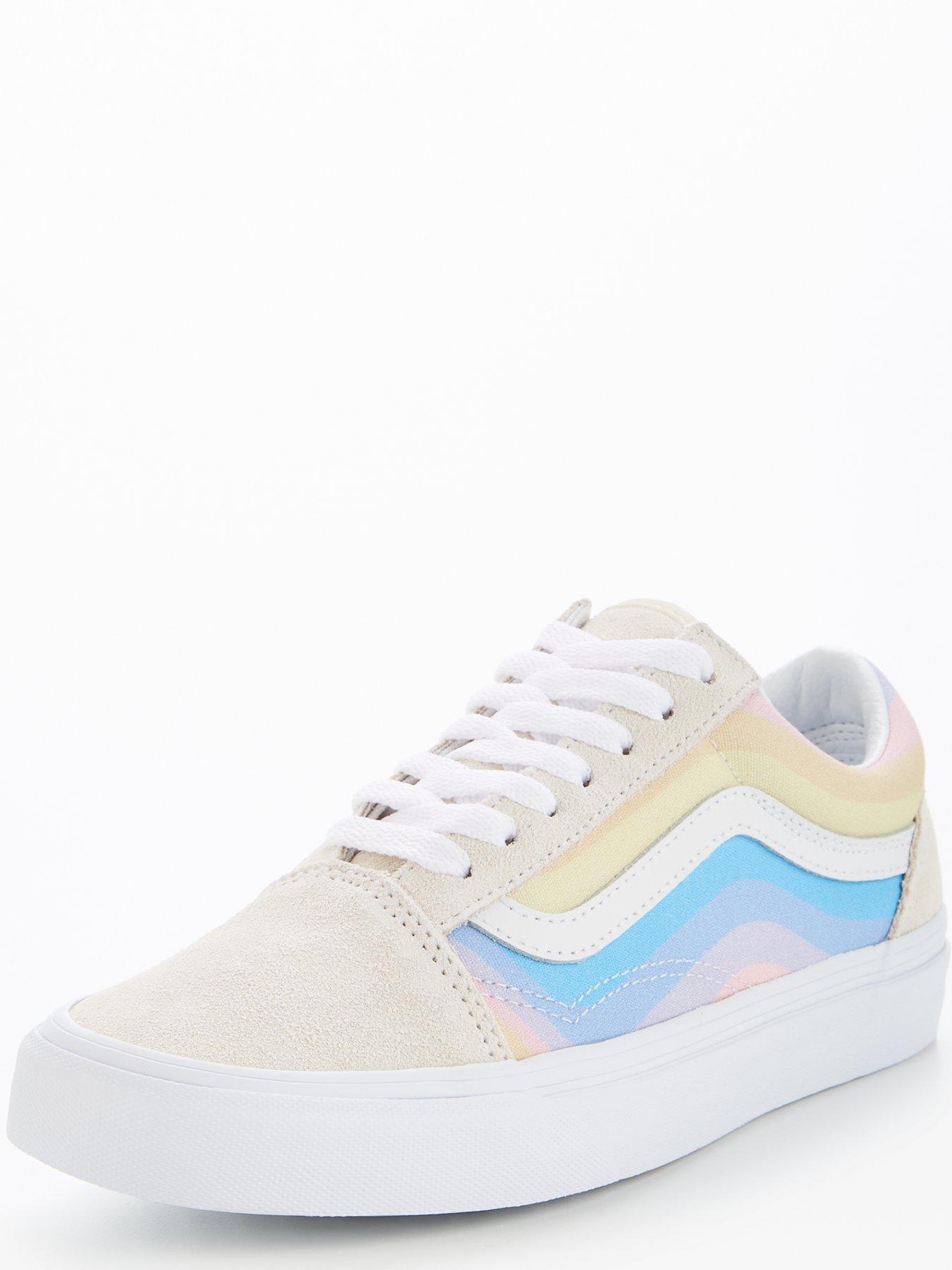 Vans old discount skool rainbow stripe