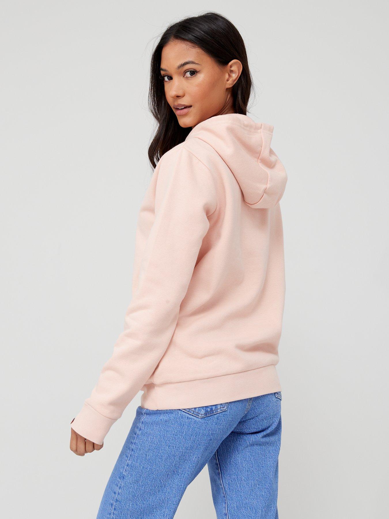 image of ellesse-womens-jazana-overhead-hoody-light-pink