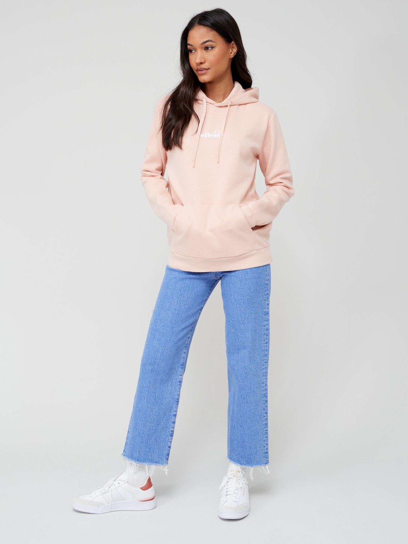  image of ellesse-womens-jazana-overhead-hoody-light-pink