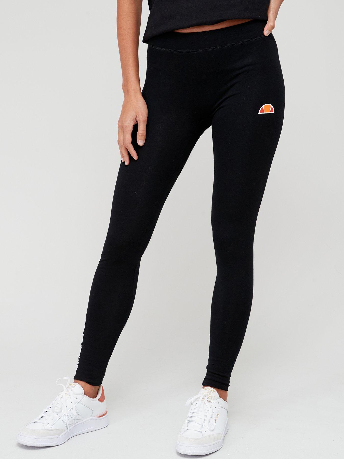 ellesse logo leggings in black