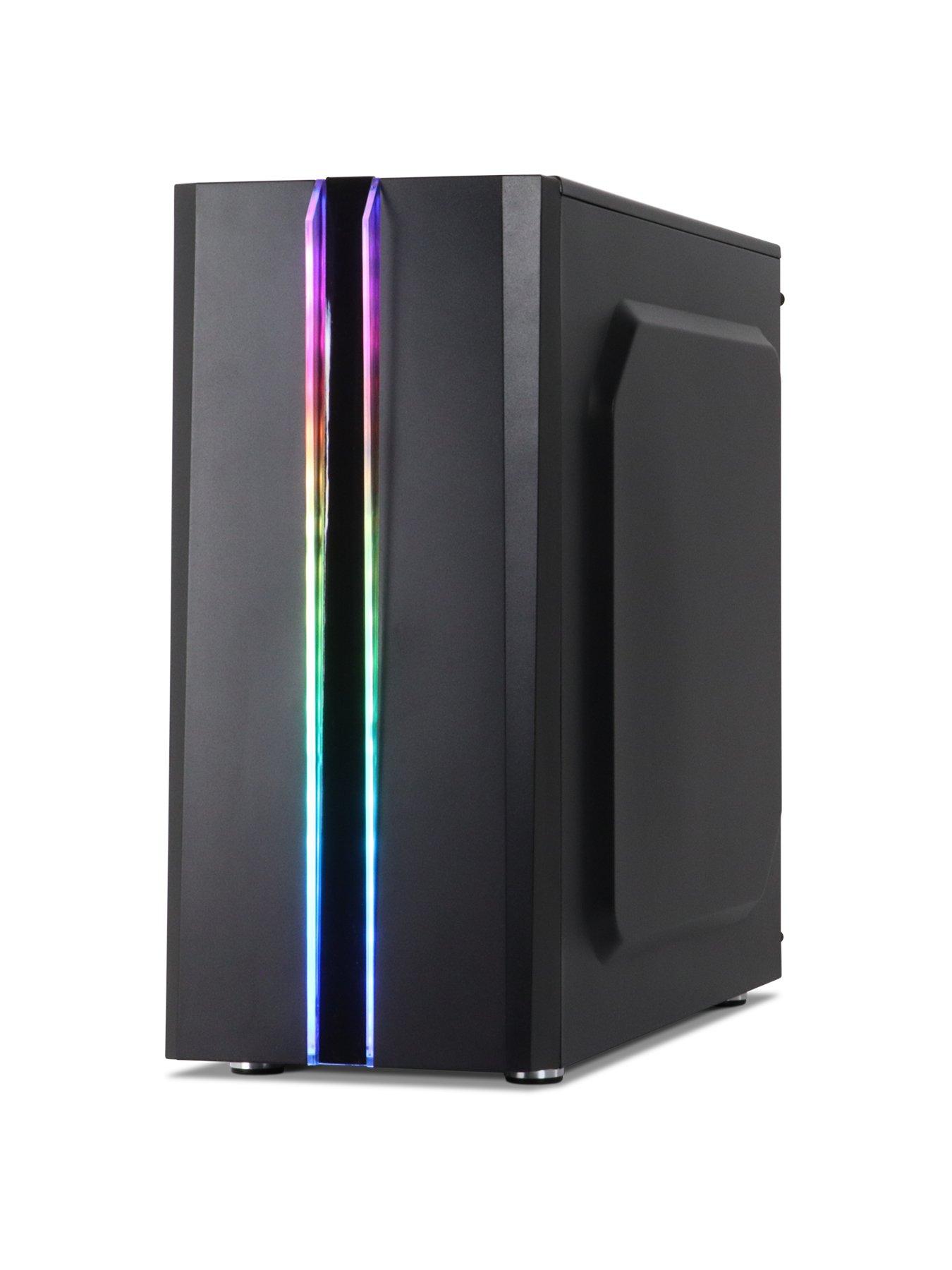  image of horizon-500-bundle-amd-ryzen-5-16gb-ram-500gb-storage-gaming-desktop-with-238-inch-fhdnbspmonitor-keyboard-amp-mouse