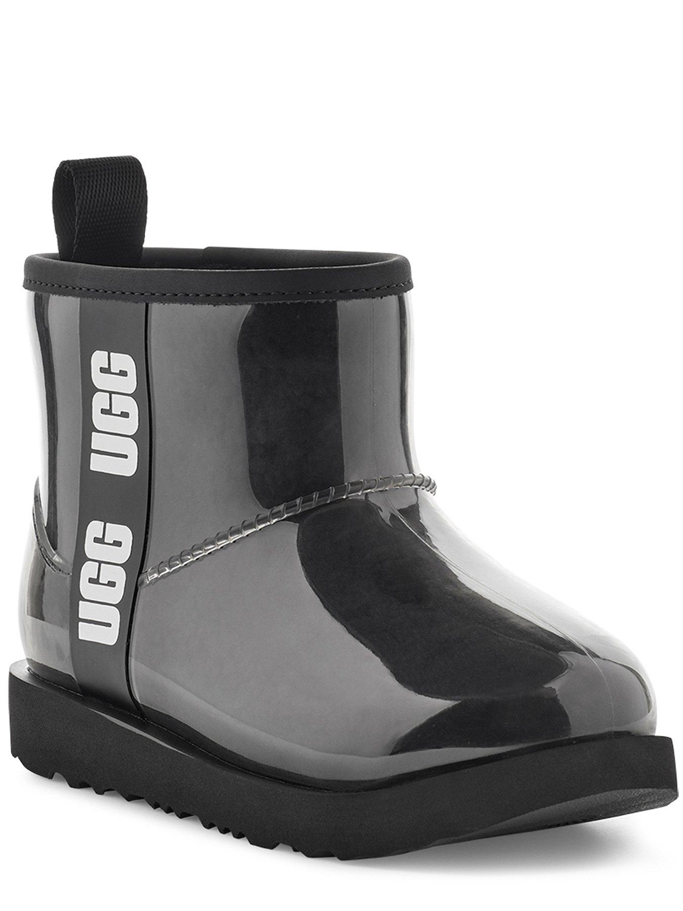 Black ugg clearance boots uk