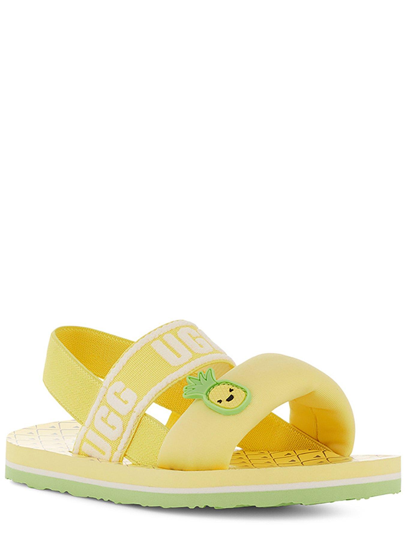 UGG Zuma Sling Toddler Pineapple Stuffie Sandal littlewoods