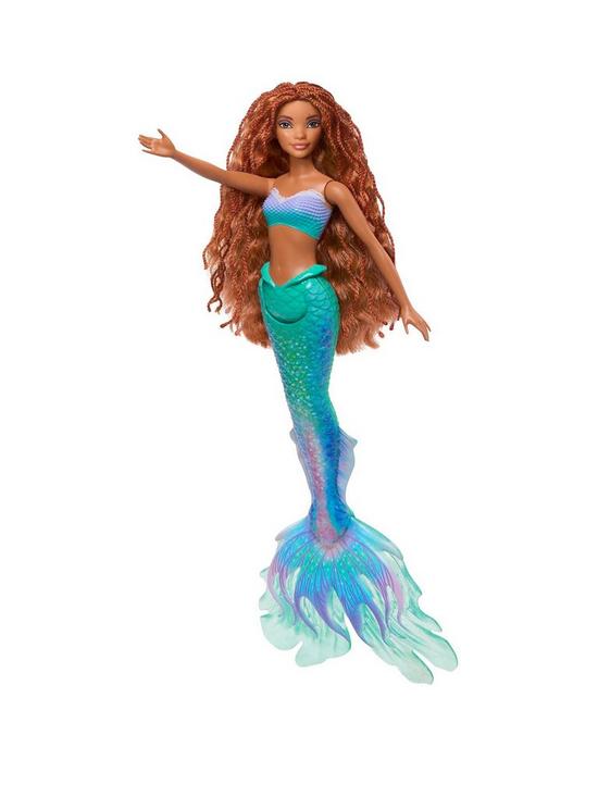front image of disney-the-little-mermaid-ariel-fashion-doll