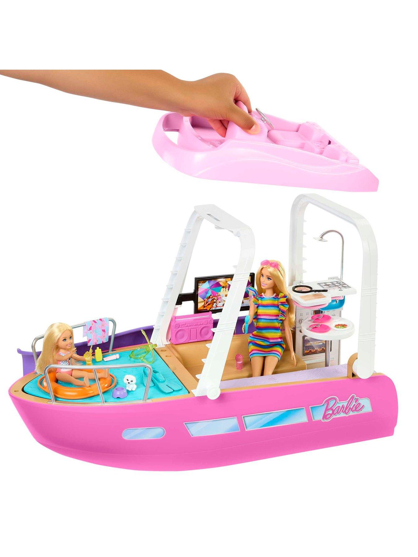Image 4 of 7 of Barbie Dream Boat&nbsp;with Pool and&nbsp;Slide&nbsp;Playset