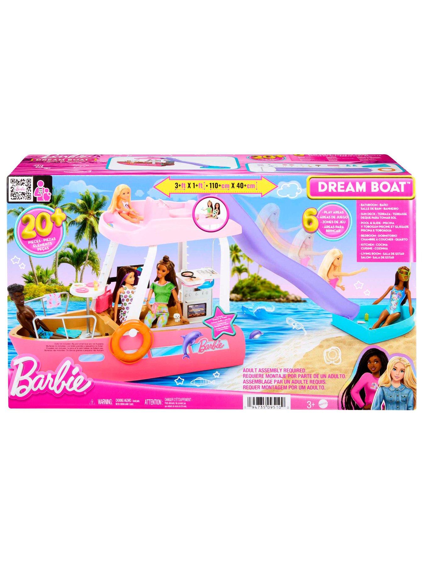 Image 6 of 7 of Barbie Dream Boat&nbsp;with Pool and&nbsp;Slide&nbsp;Playset