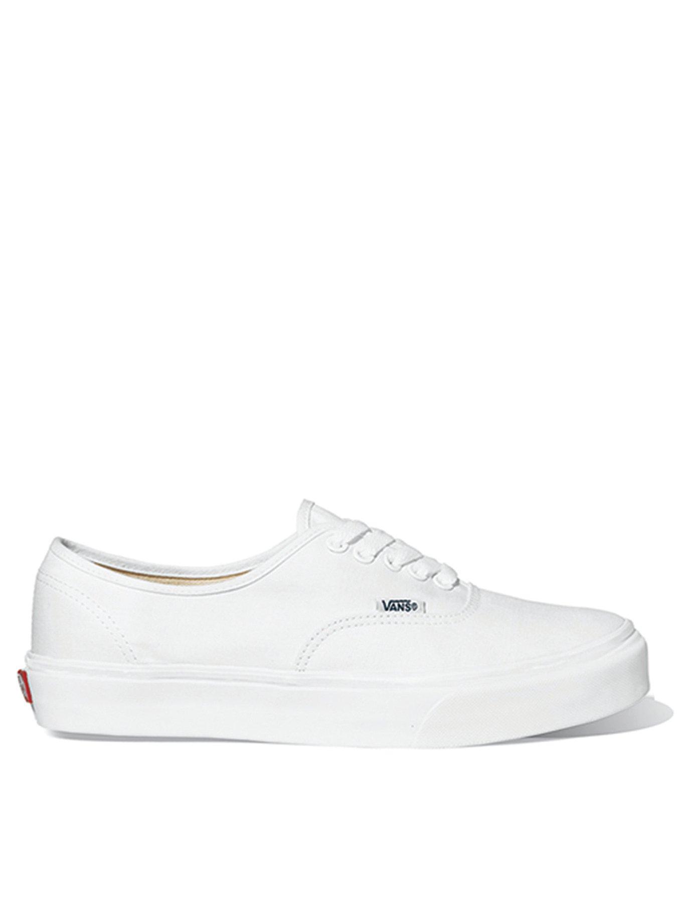 Vans authentic deals white sale